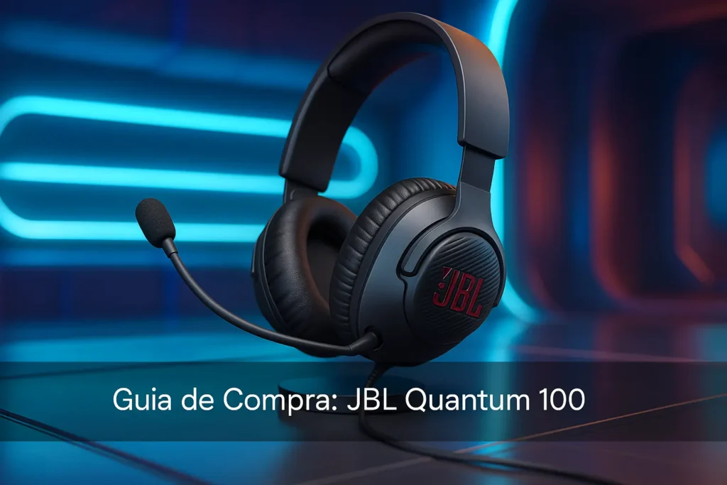 Top 5 JBL Quantum 100: Som Imersivo e Conforto Gamer