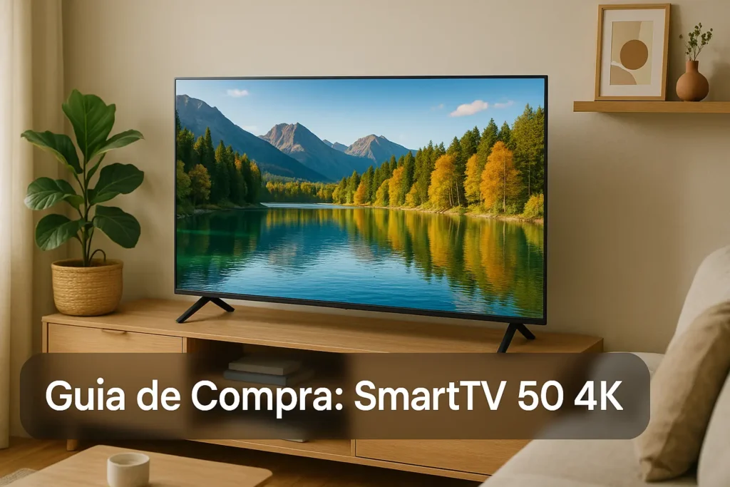 Guia de Compra: 5 smarTV 50 4K para Transformar sua Sala