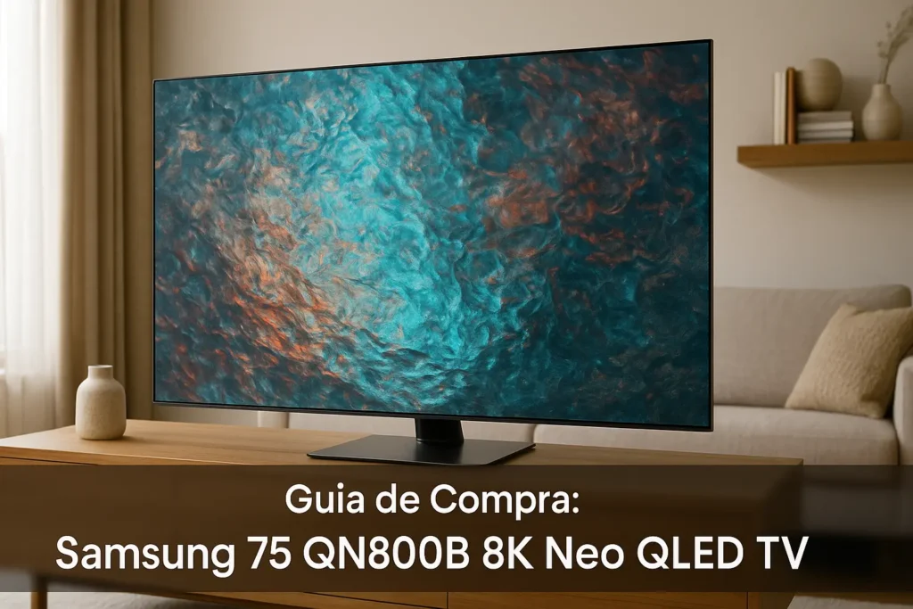 Guia de Compra: 5 Melhores Samsung 75 QN800B 8K Neo QLED TV