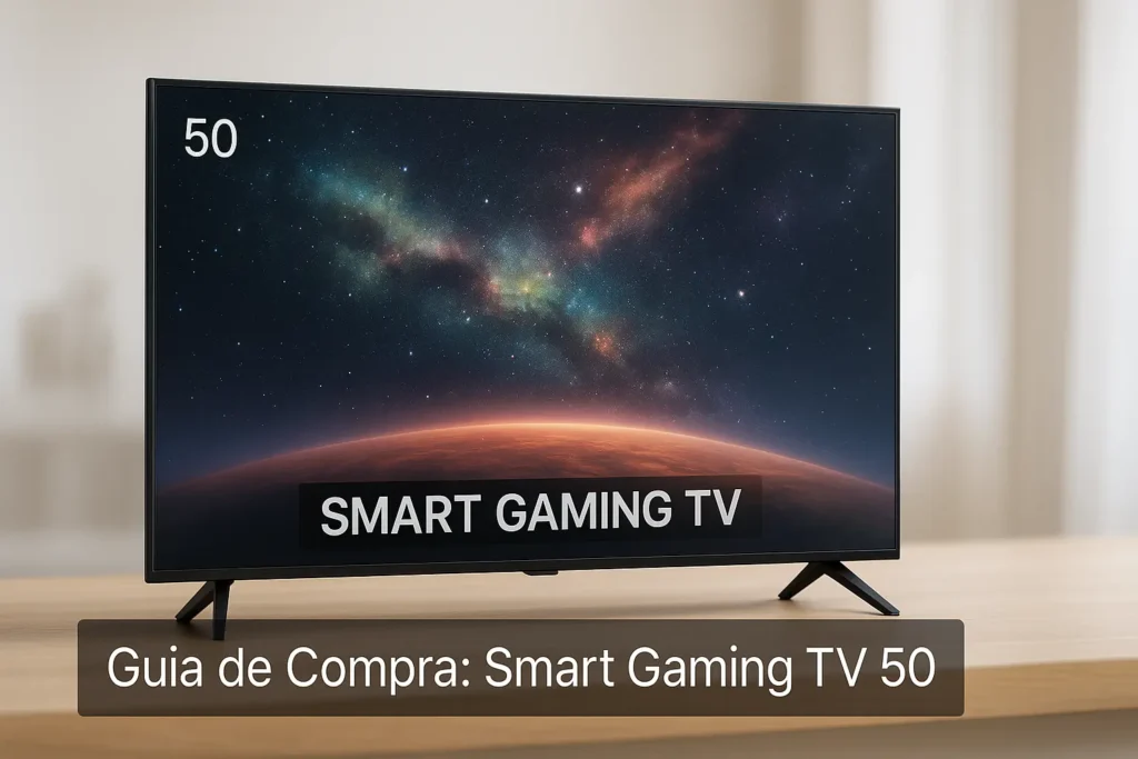 5 Melhores Smart Gaming TV 50 para Quem Busca Qualidade