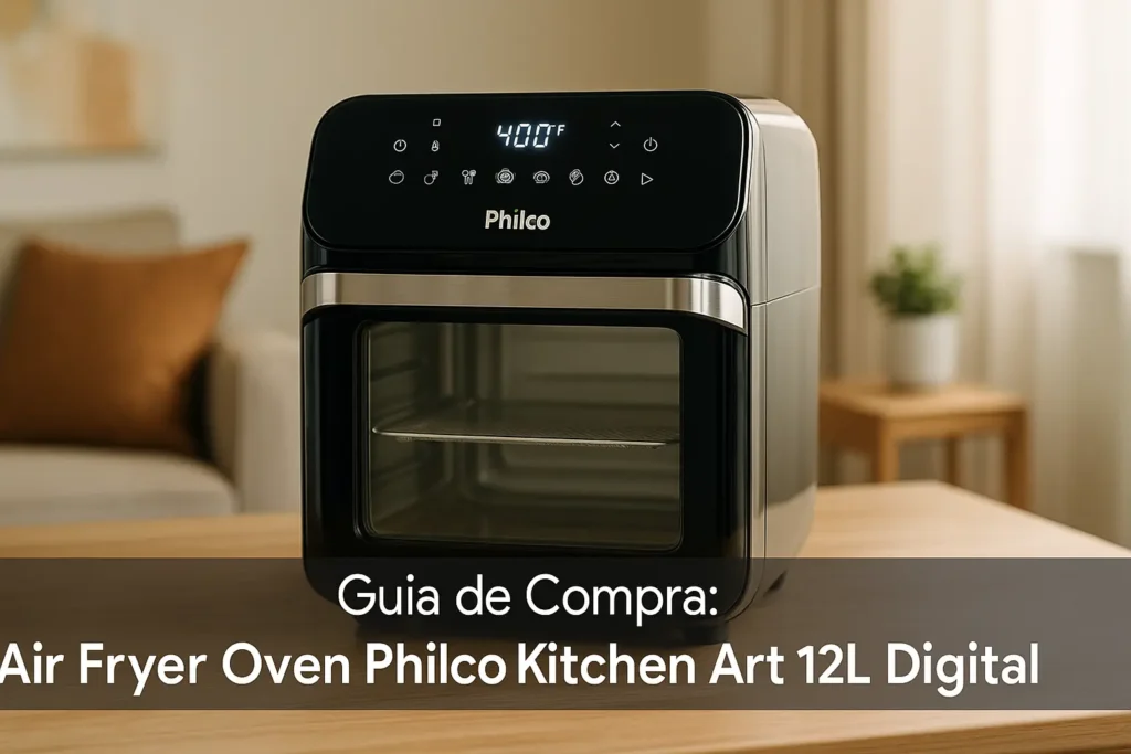 5 Melhores Air Fryer Oven Philco Kitchen Art 12L Digital