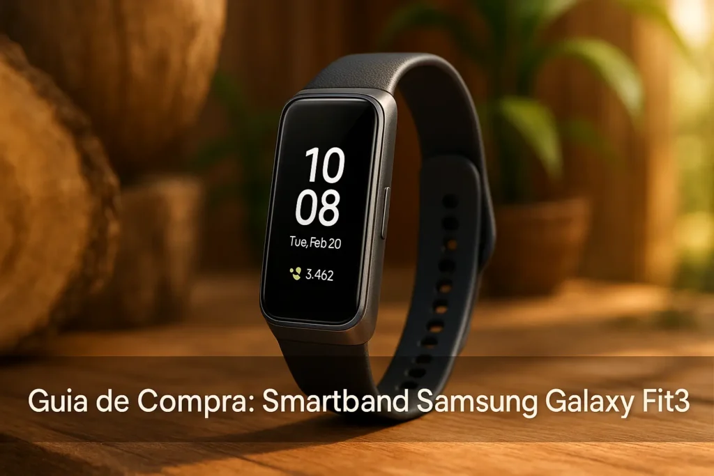 5 Melhores smartbands Samsung Galaxy Fit3 em 2025