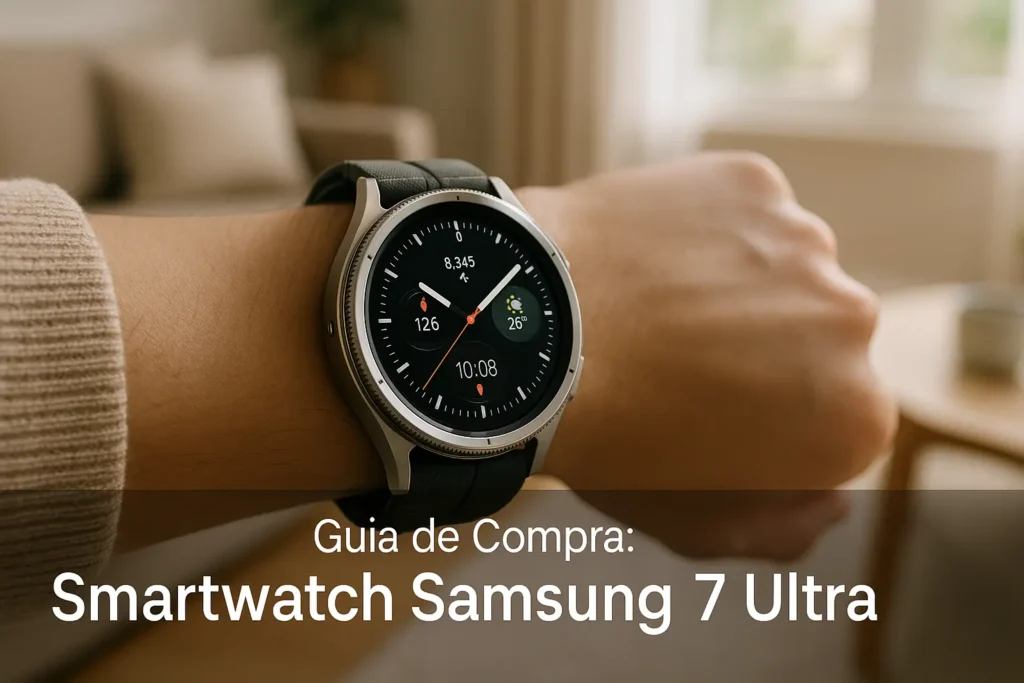 Guia de Compra: 5 Melhores Smartwatch Samsung 7 Ultra com Estoque no Brasil