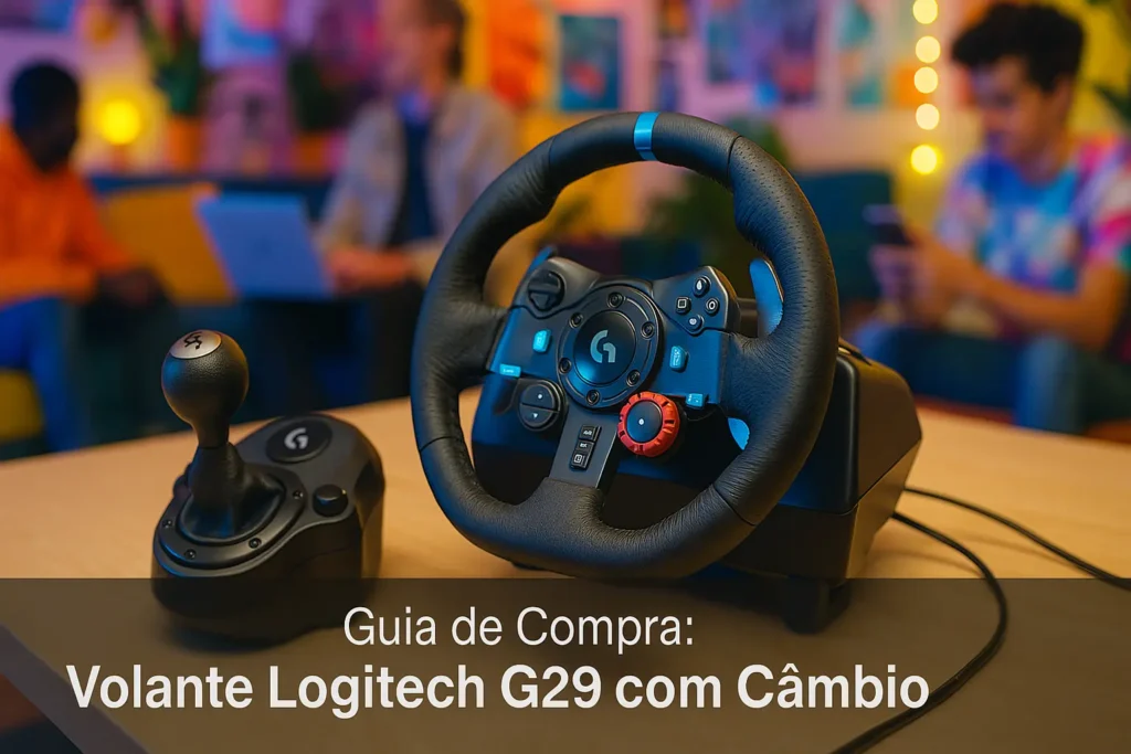Guia de Compra: 5 Melhores Volantes Logitech G29 com Câmbio