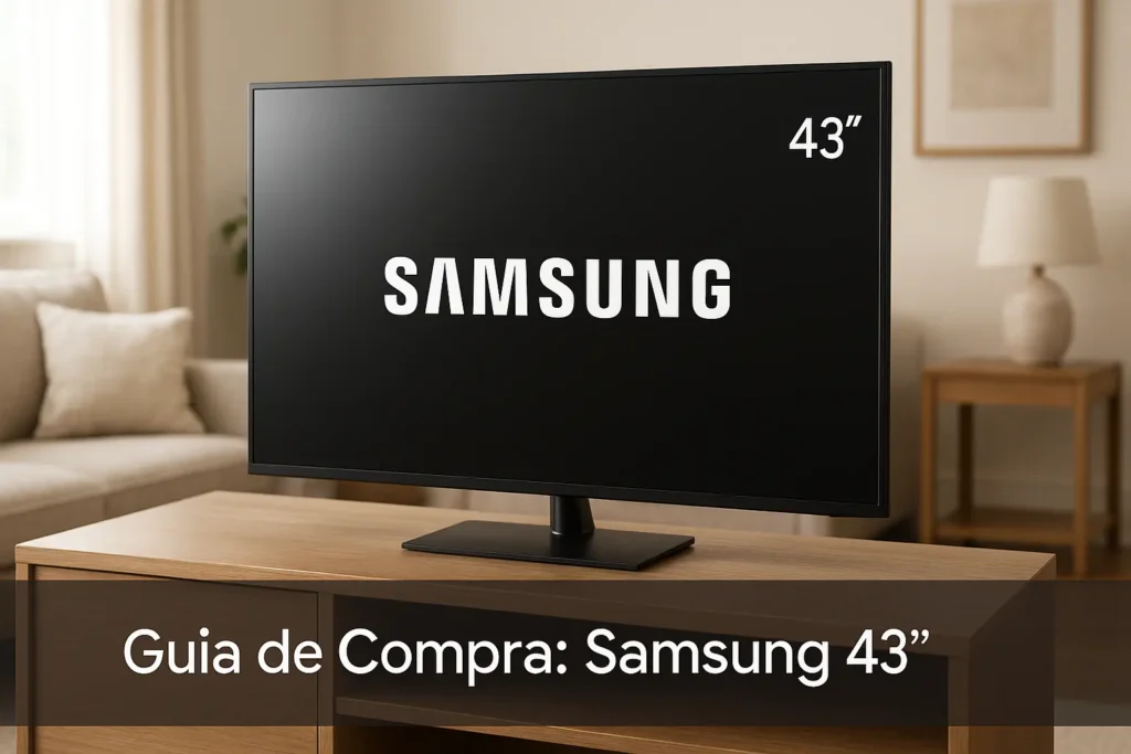 5 Melhores Samsung 43" para Comprar em 2025