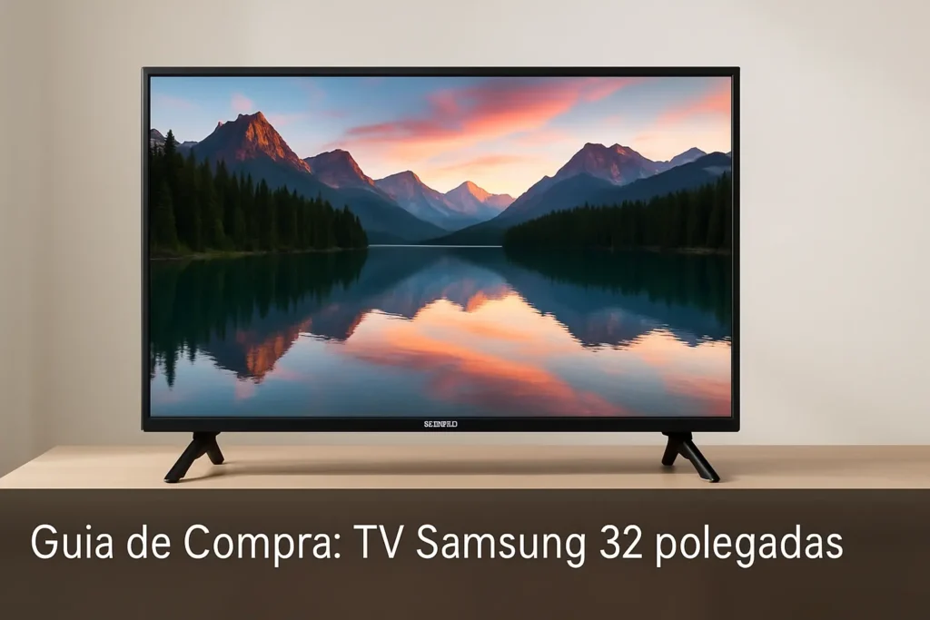 Guia de Compra: 5 Melhores TV Samsung 32 polegadas Atualizados para 2025