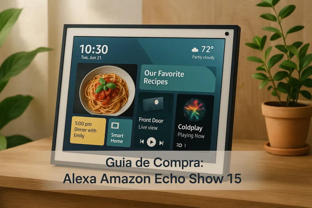 5 Melhores Alexa Amazon Echo Show 15 para Transformar Sua Casa