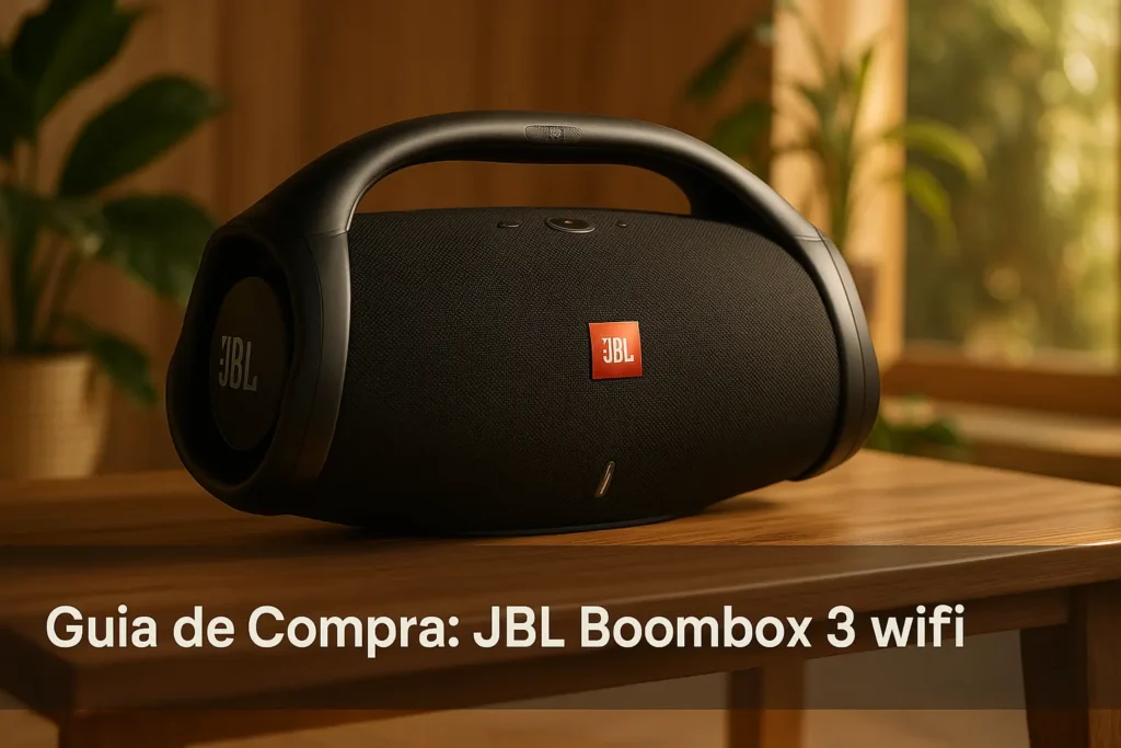 5 Melhores JBL Boombox 3 Wi-Fi para Som Potente e Conexão Total
