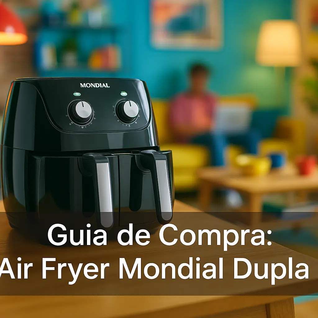 5 Melhores Air Fryer Mondial Dupla com Custo-Benefício Imbatível