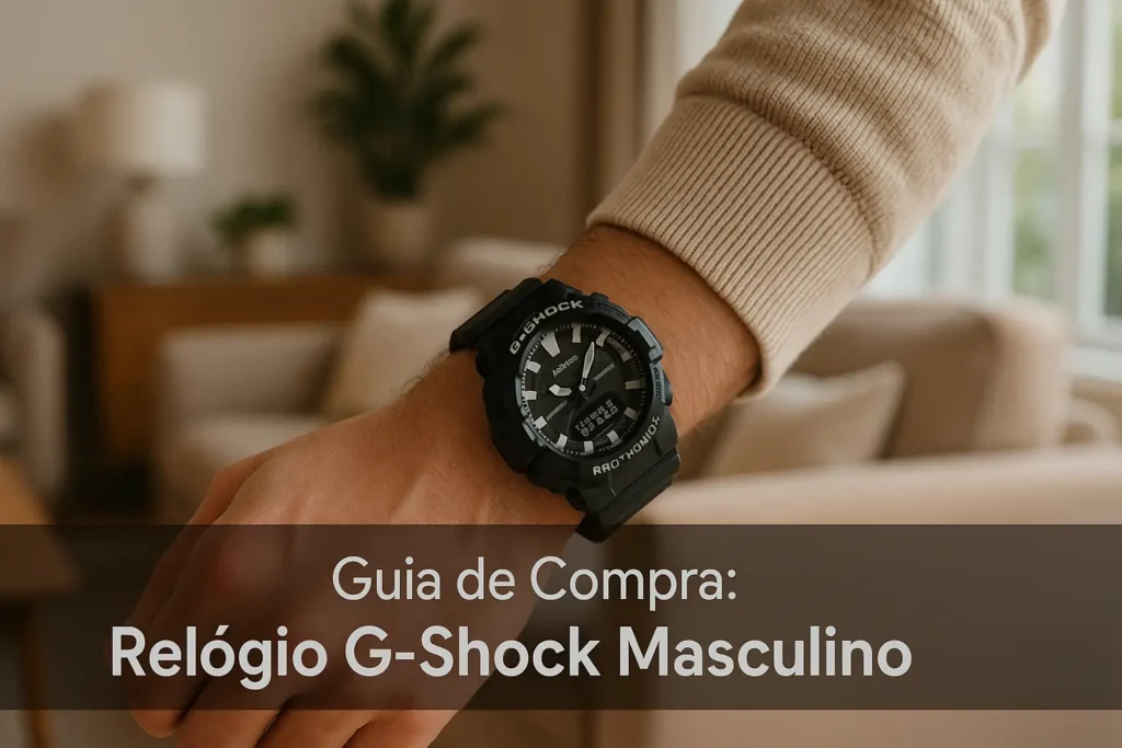 Guia de Compra: 5 Melhores Relógios G Shock Masculino para 2025