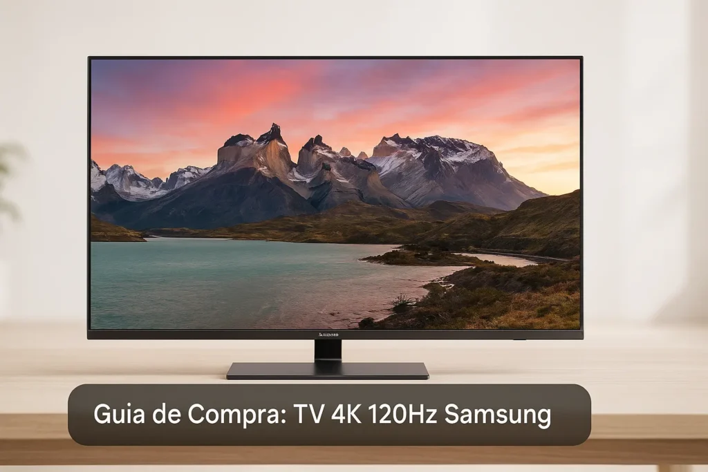 Guia de Compra: 5 Melhores TV 4K 120Hz Samsung em 2025