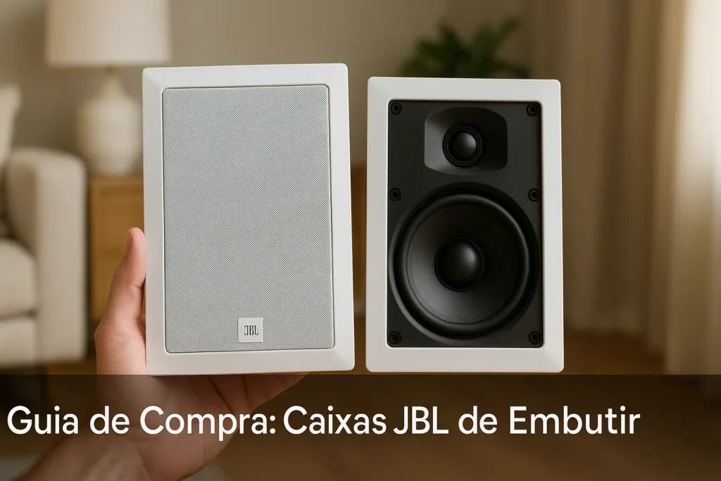 5 Melhores caixas JBL de embutir com Garantia e Suporte no Brasil