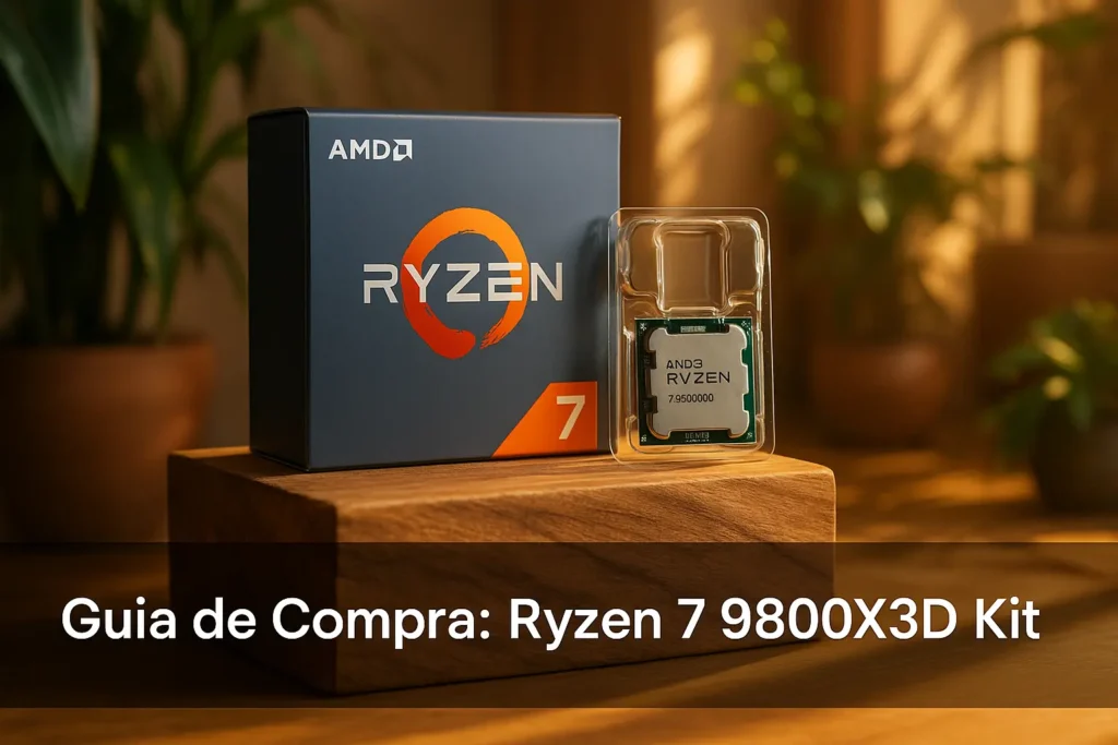 5 Melhores Ryzen 7 9800X3D Kit Mais Vendidos no Brasil