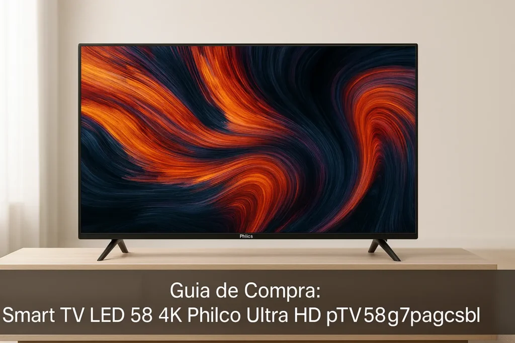 5 Melhores Smart TVs Philco 58" 4K para Comprar em 2025