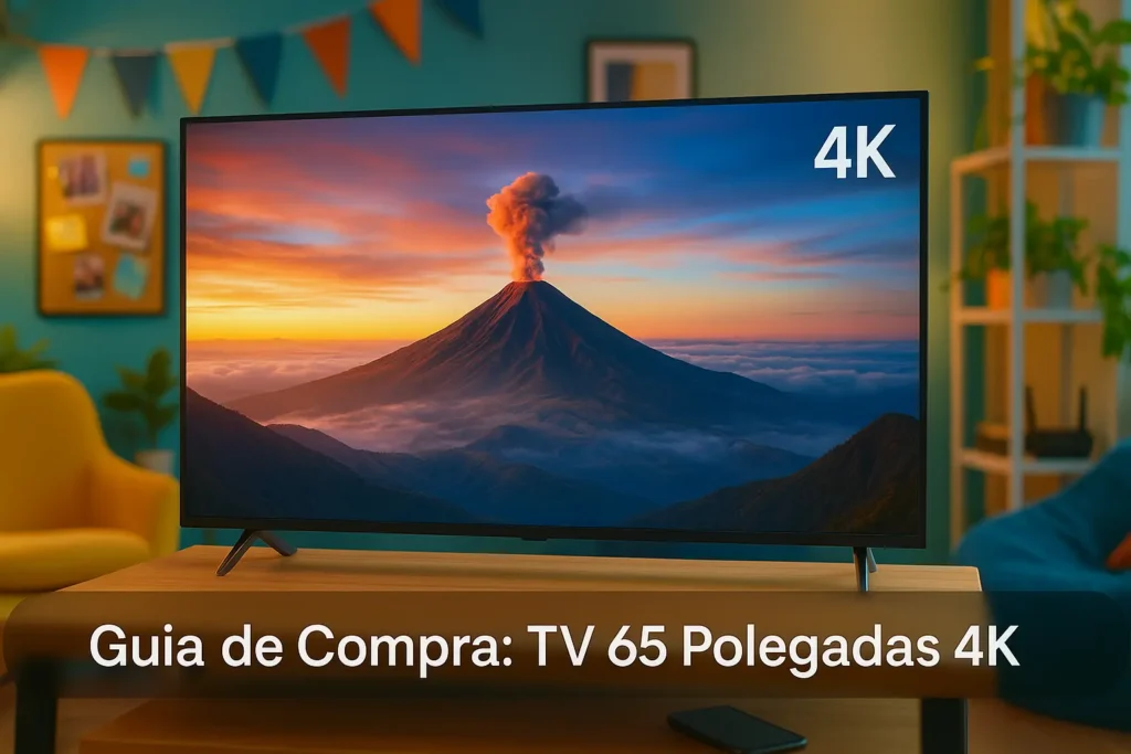 Guia de Compra: 5 Melhores TV 65 polegadas 4K em 2025