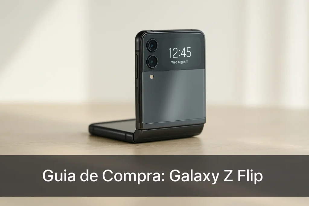 Guia de Compra: 5 Melhores Galaxy Z Flip e Dobráveis em 2025