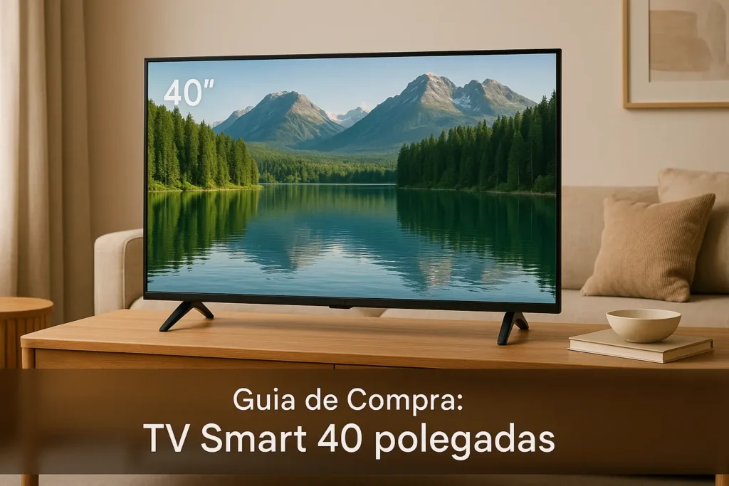 5 Melhores TV Smart 40 Polegadas Mais Vendidas