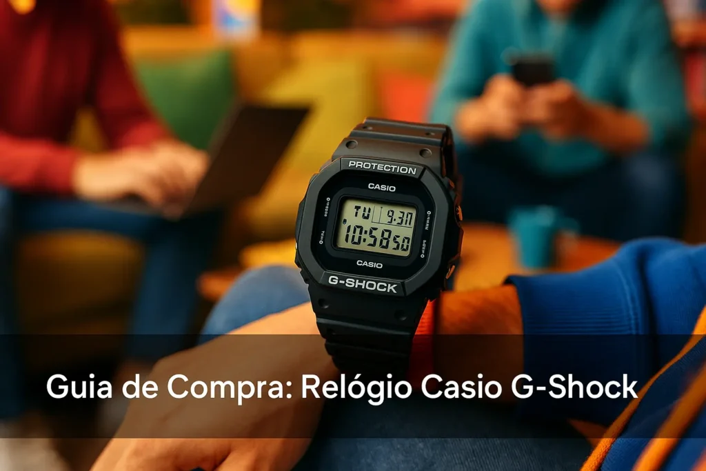 Guia de Compra: 5 Melhores Relógios Casio G-Shock