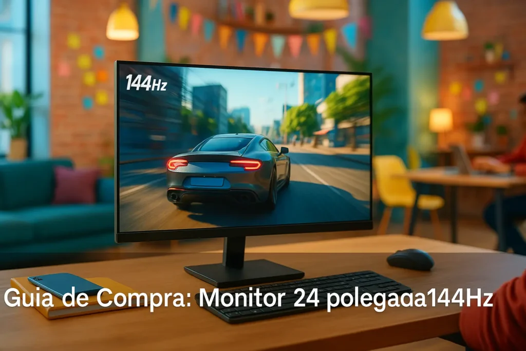 5 Melhores Monitor 24 polegadas 144Hz para Jogar em Alto Nível