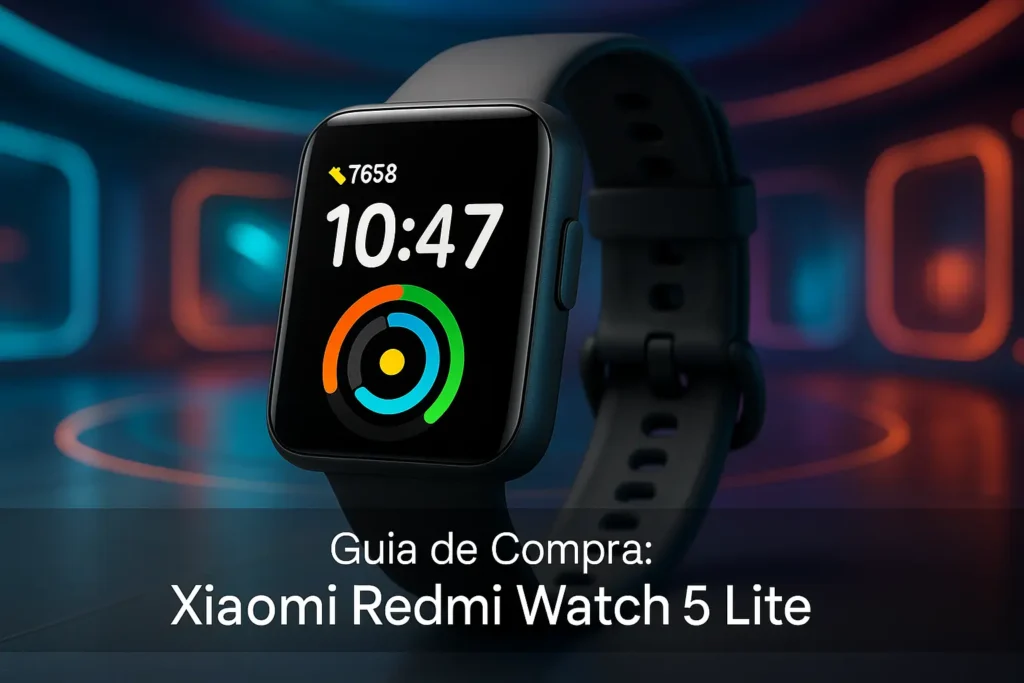 5 Melhores Smartwatch Xiaomi Redmi Watch 5 Lite Mais Vendidos no Brasil