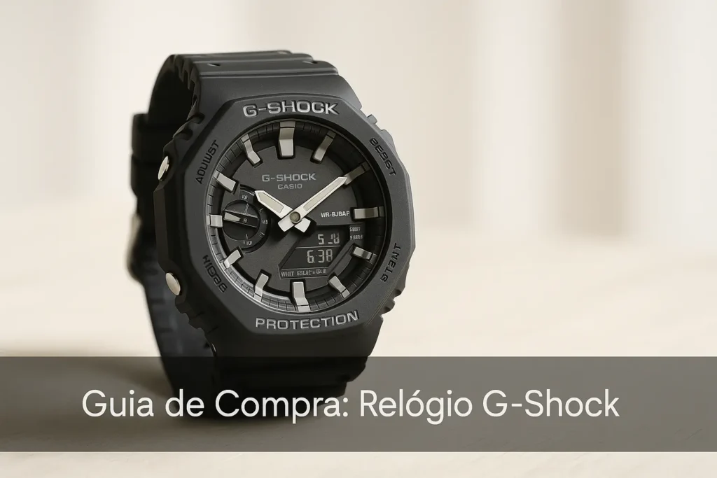Guia de Compra: 5 Melhores Relógios G Shock para 2025