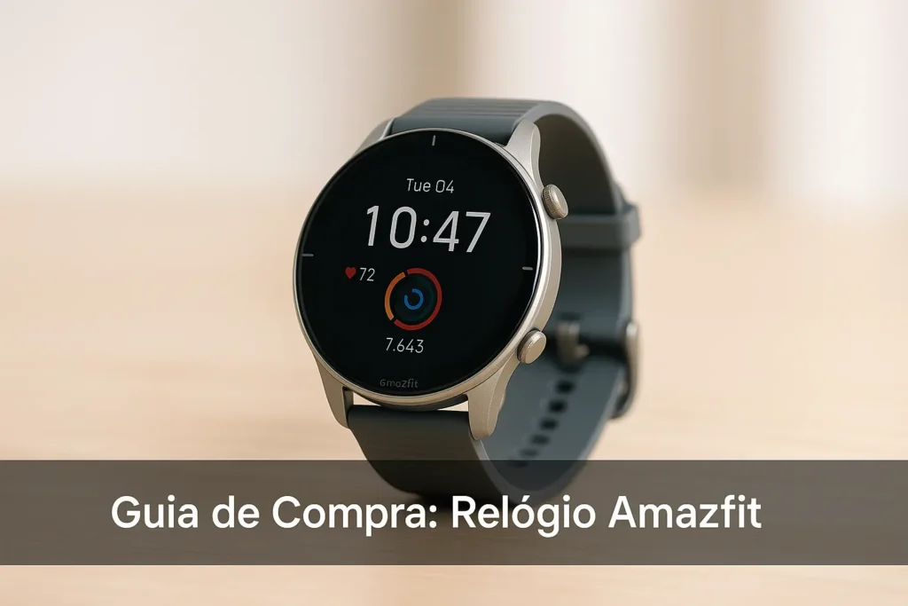 Guia de Compra: 5 Melhores Relógios Amazfit com Estoque no Brasil