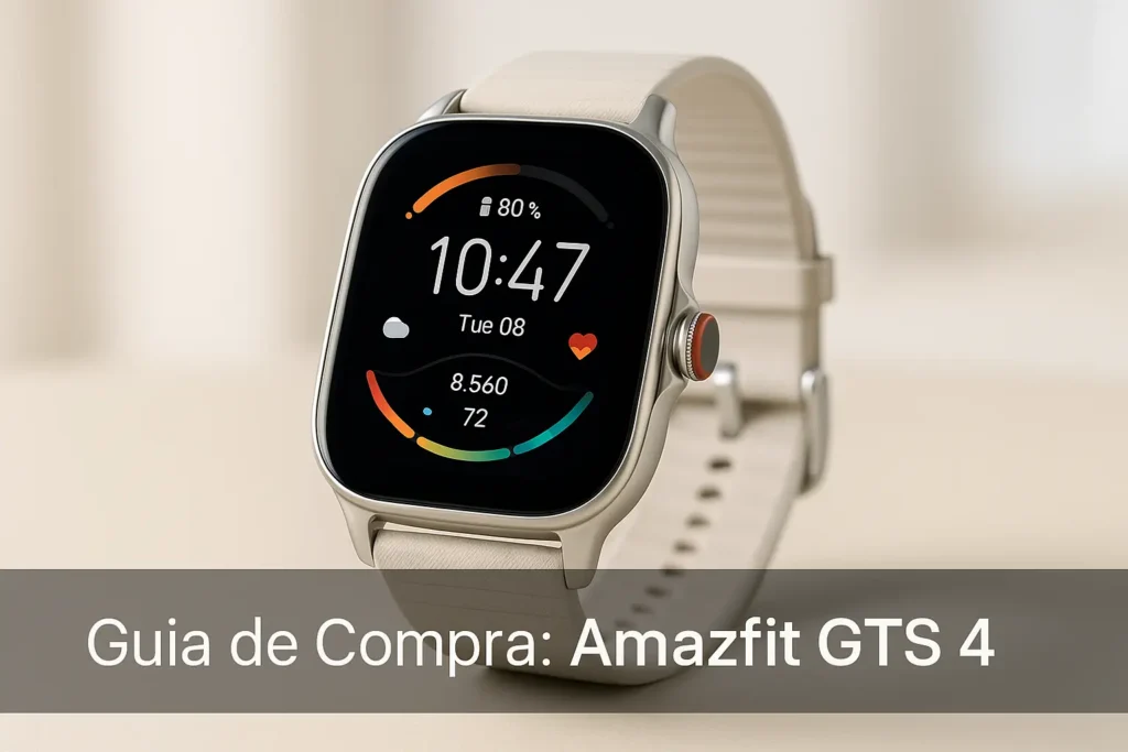 5 Melhores Amazfit GTS 4 e Similares para Comprar em 2025