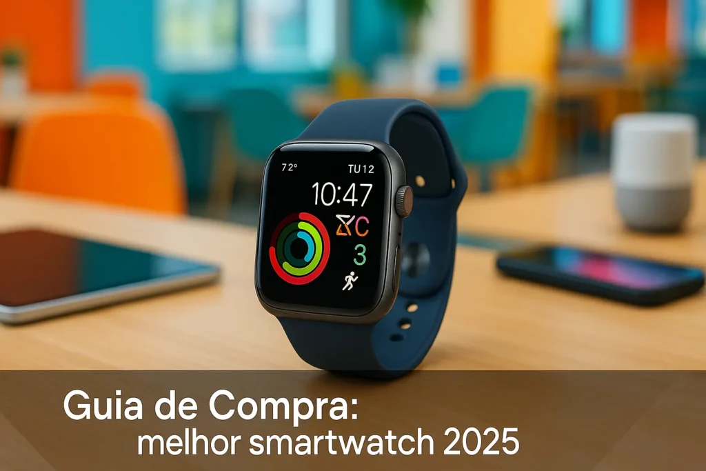 5 Melhores Smartwatches 2025 Mais Vendidos no Brasil