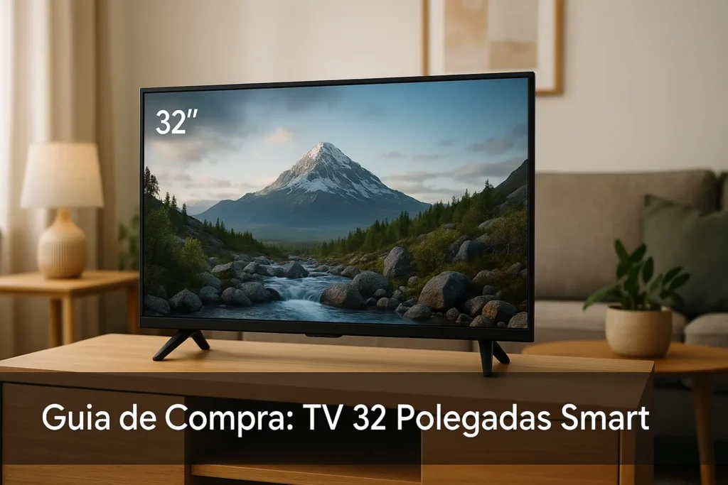 Guia de Compra: 5 Melhores TV 32 polegadas Smart com Estoque no Brasil