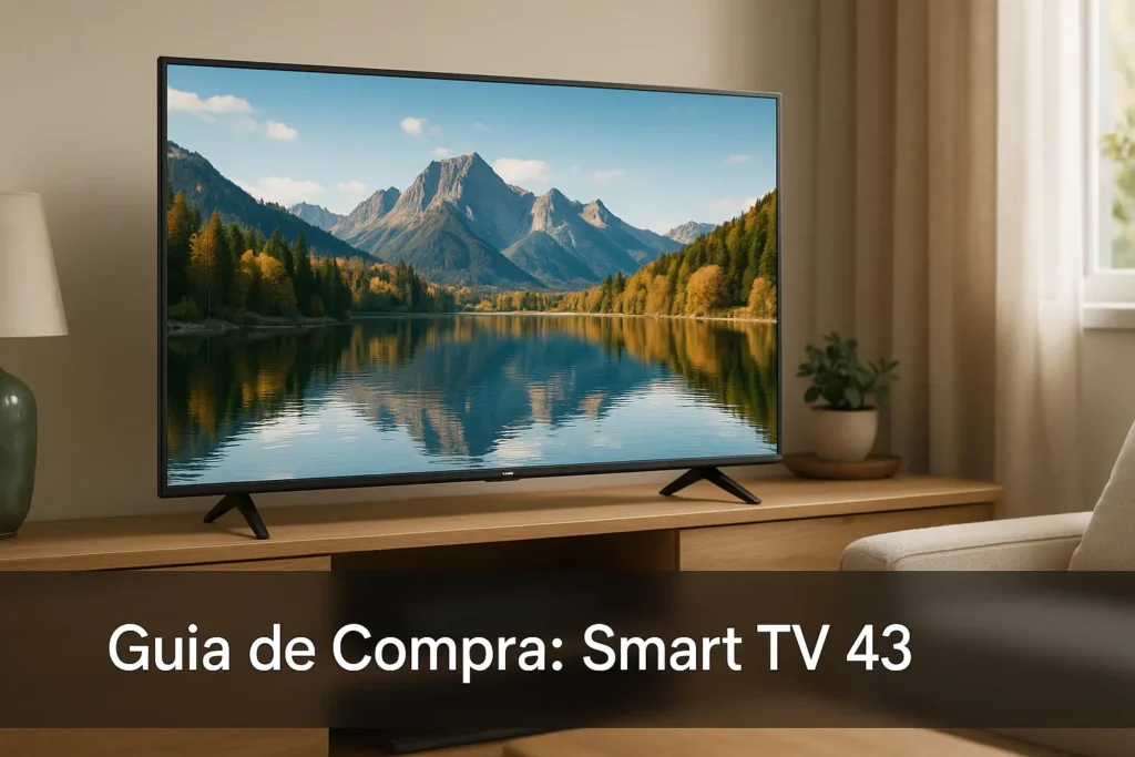 5 Melhores Smart TV 43 para Presentear