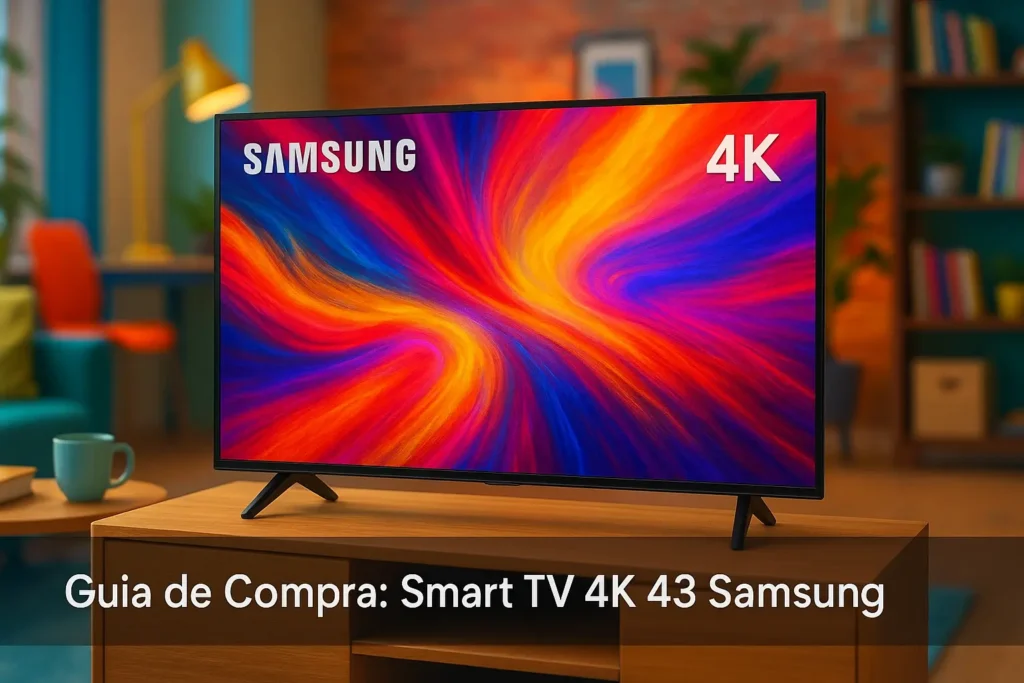 5 Melhores Smart TV 4K 43 Samsung Mais Vendidas no Brasil