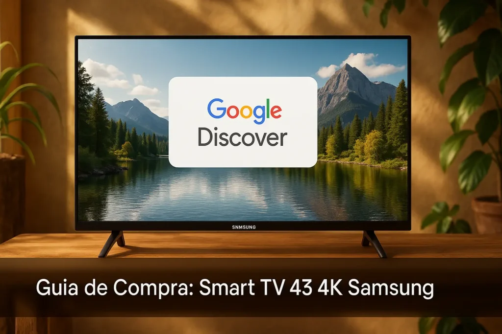 5 Melhores Smart TVs 43" 4K Samsung para 2025