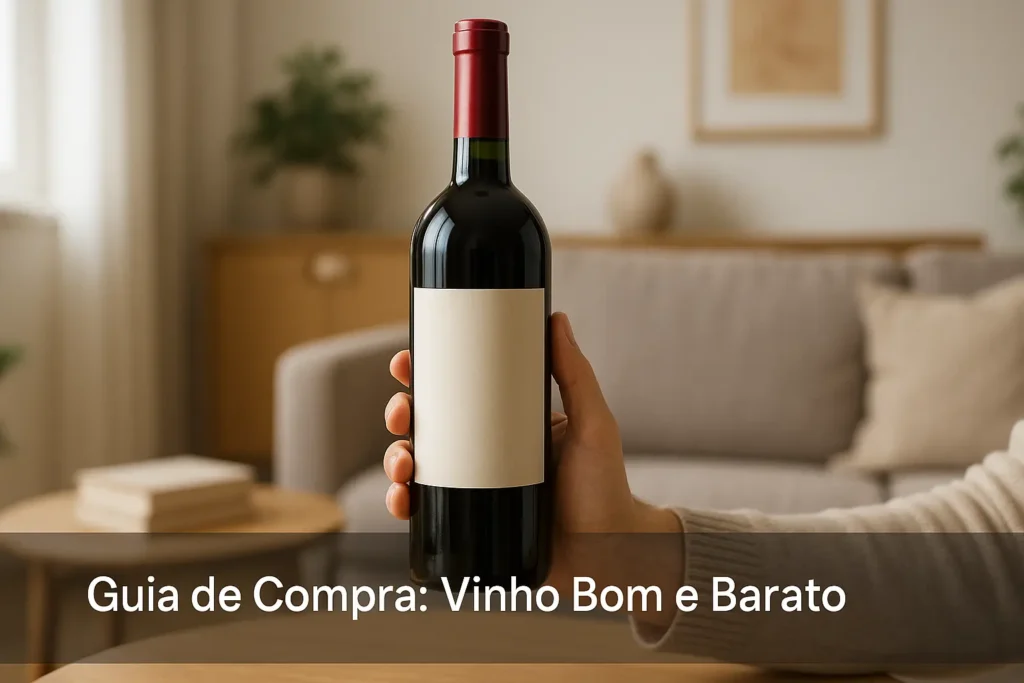 5 Melhores Vinhos Bons e Baratos Mais Vendidos no Brasil