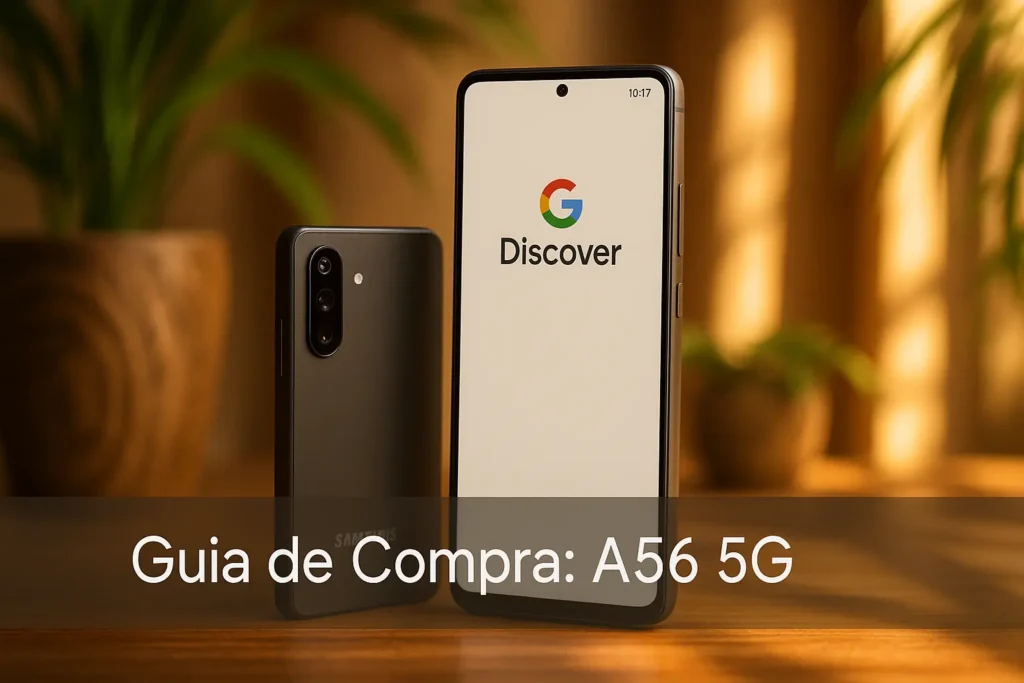 Guia de Compra: A56 5G Samsung — Veja os 5 Itens Essenciais
