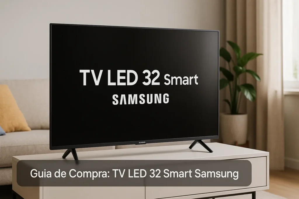 Guia de Compra: 5 Melhores TV LED 32 Smart Samsung com Estoque no Brasil