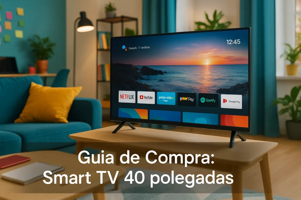 5 Melhores Smart TVs 40 Polegadas Mais Vendidas no Brasil