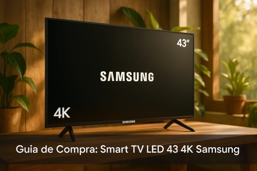 Guia de Compra: 5 Melhores Smart TV LED 43 4K Samsung