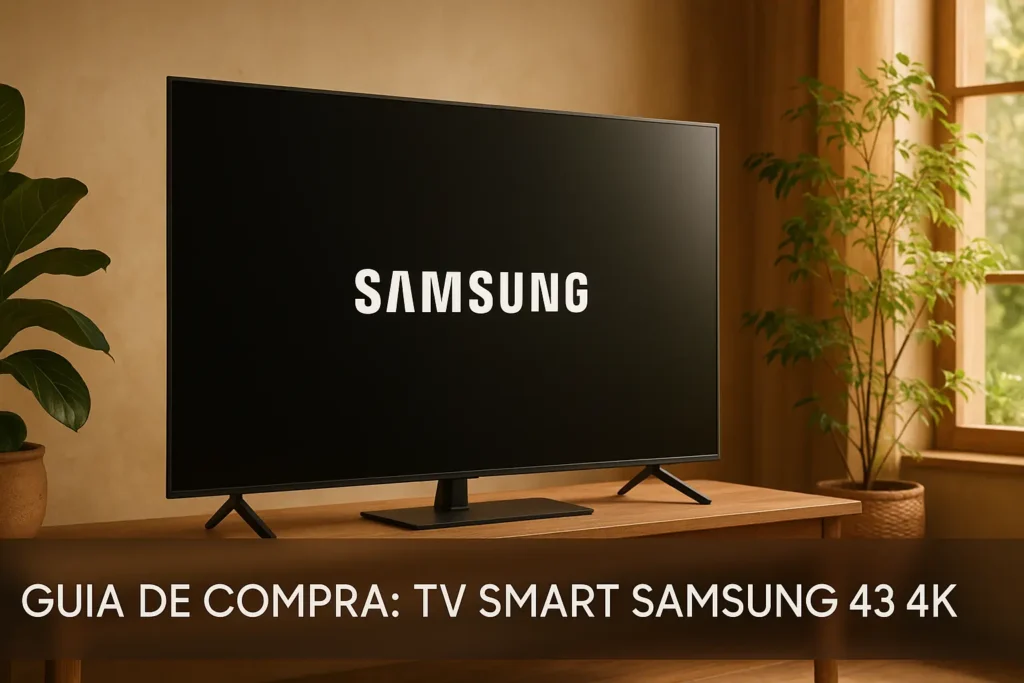 5 Melhores TV Smart Samsung 43 4K que Valem a Pena