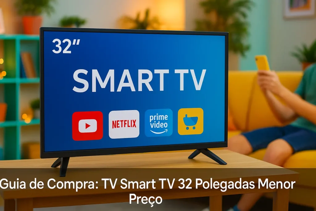 5 Melhores TV Smart 32 Polegadas com Menor Preço