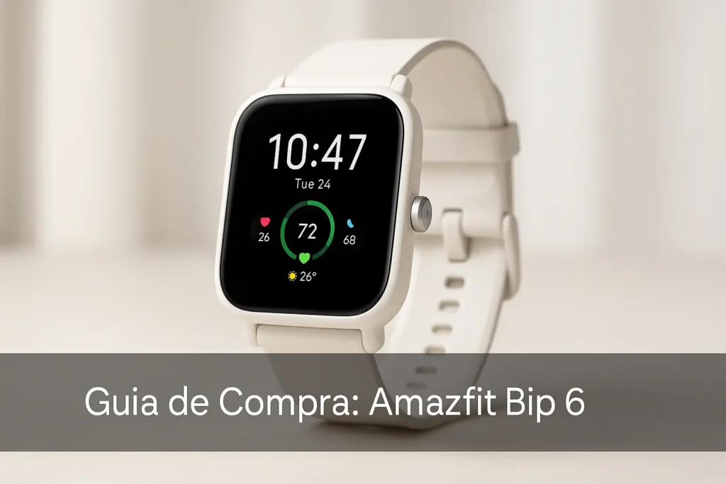 5 Melhores Amazfit Bip 6 Branco para Quem Busca Qualidade