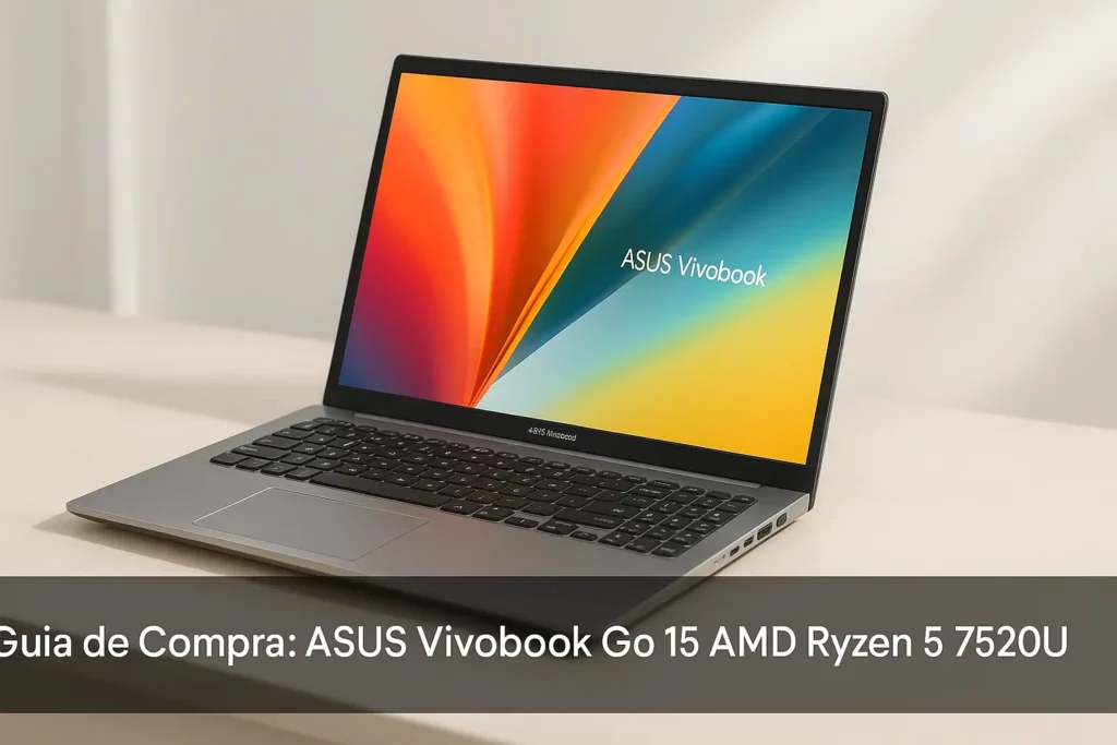 5 Melhores ASUS VivoBook Go 15 AMD Ryzen 5 7520U com Garantia no Brasil