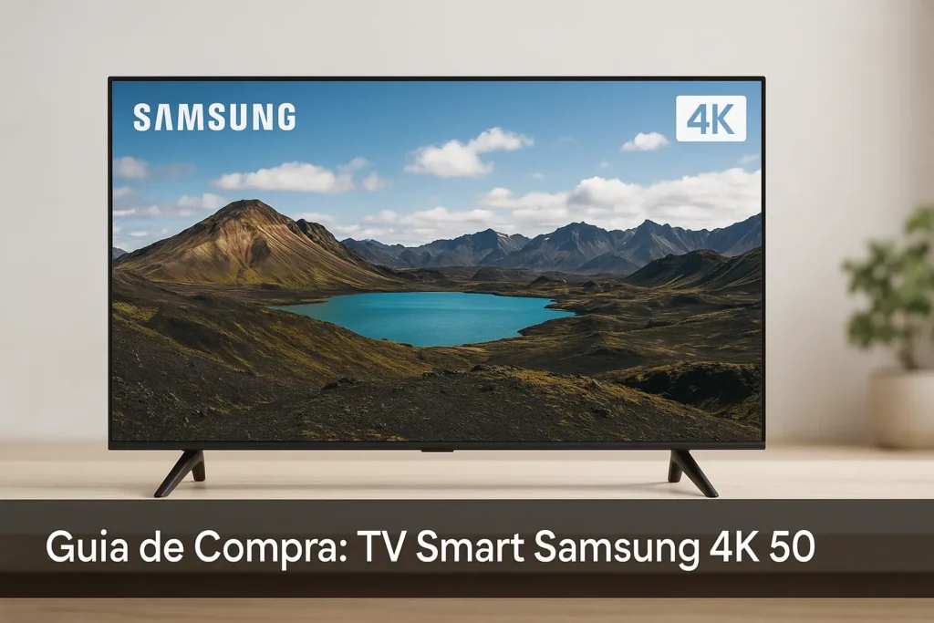 Guia de Compra: 5 Melhores TV Smart Samsung 4K 50 em 2025