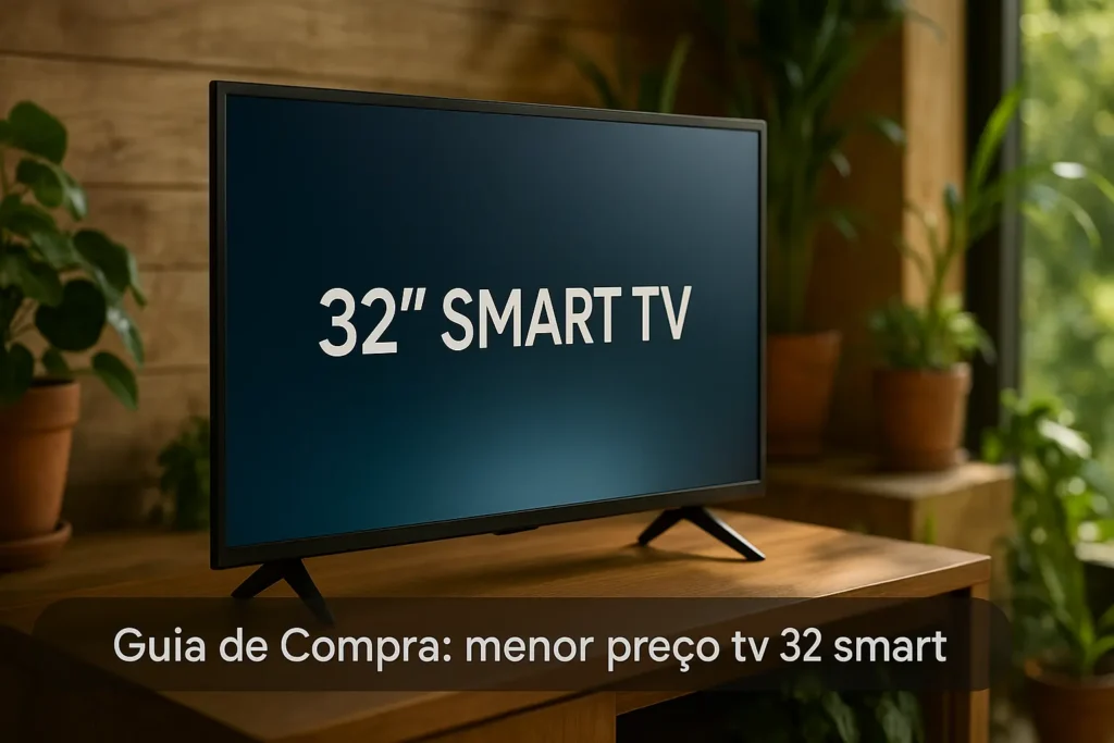 5 Melhores Smart TVs 32” para Quem Busca o Menor Preço