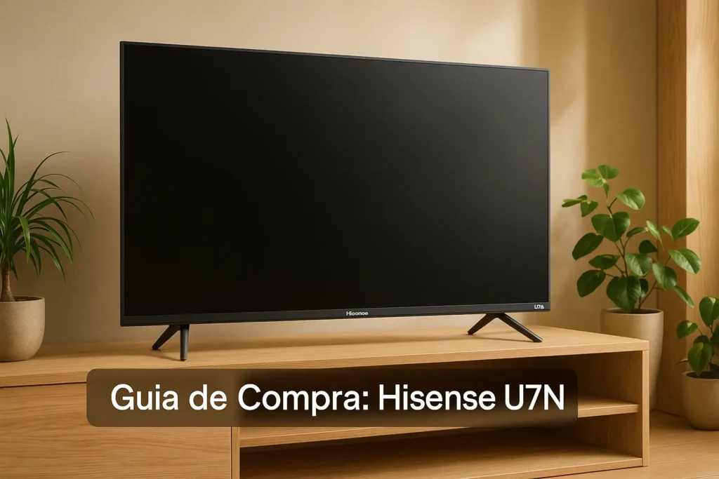 5 Melhores Hisense U7N e Alternativas com Alta Imagem