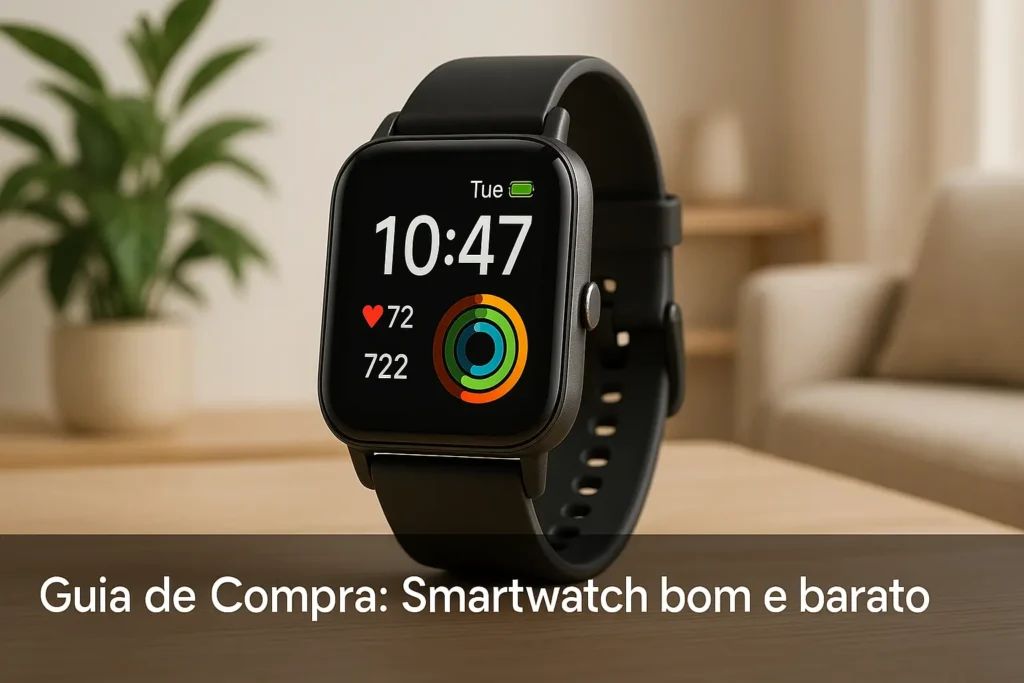 5 Melhores Smartwatch Bom e Barato para Comprar