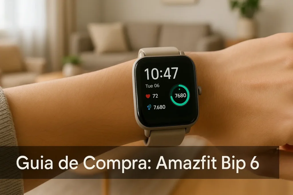 Guia de Compra: 5 Melhores Amazfit Bip 6 Atualizados para 2025