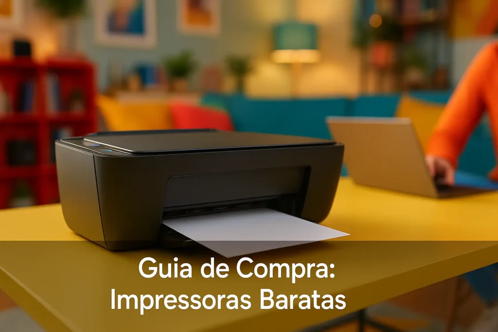 5 Melhores Impressoras Baratas com Entrega Rápida