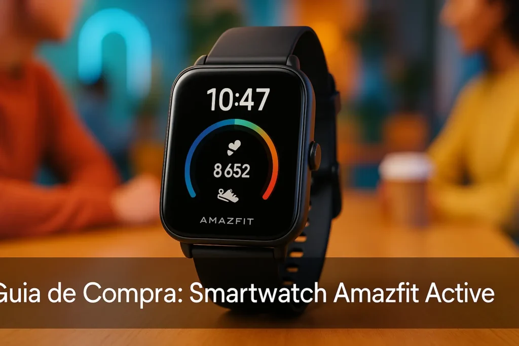 5 Melhores Smartwatch Amazfit Active com GPS e Alexa