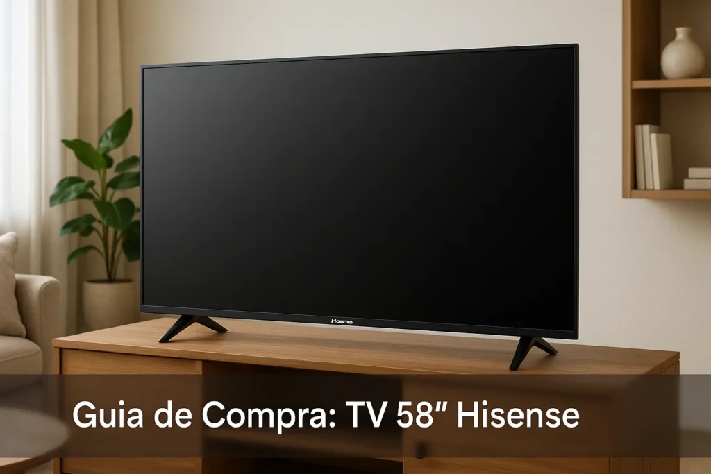 Guia de Compra: 5 Melhores TV 58 Hisense e Alternativas 2025