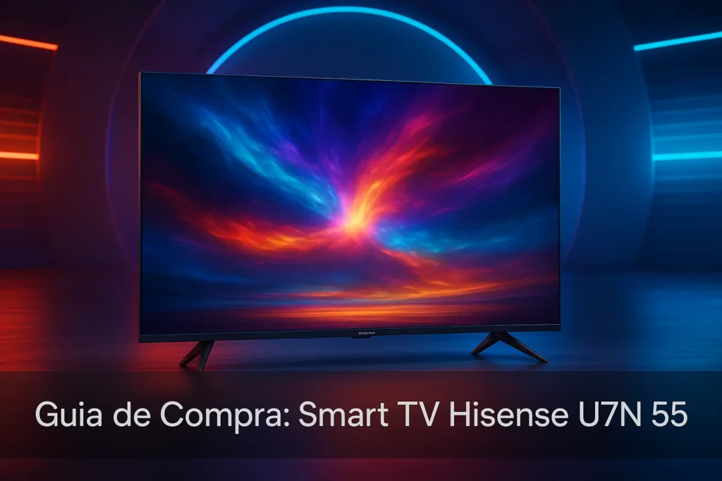 5 Melhores Smart TVs Hisense U7N 55 e Alternativas em 2025